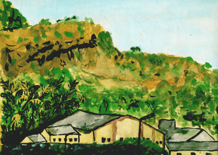 b-art-4-nov-1990-view-from-hostel-window-sainik-school-s